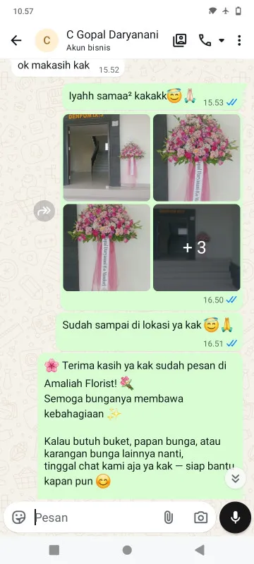 Pengiriman Karangan Bunga Sukamanah Jambe