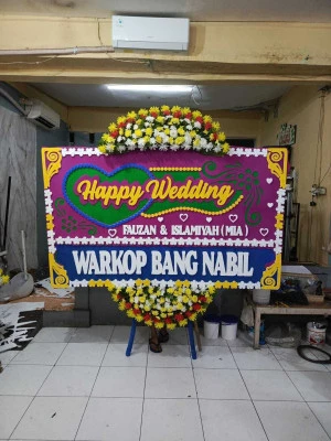 Papan Bunga di Sukamanah Jambe