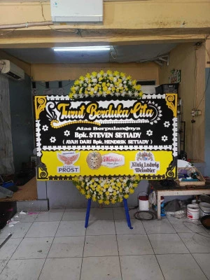 Papan Bunga di Sukamanah Jambe